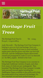 Mobile Screenshot of heritageappletrees.com